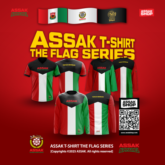 ASSAK 2025 FLAG SERIES OFFICIAL T-SHIRT