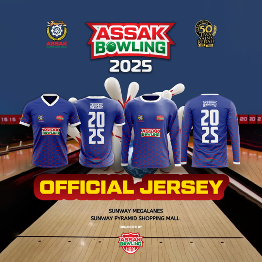 ASSAK BOWLING 2025 OFFICIAL JERSEY