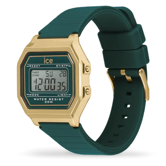 ICE digit retro Verdigris