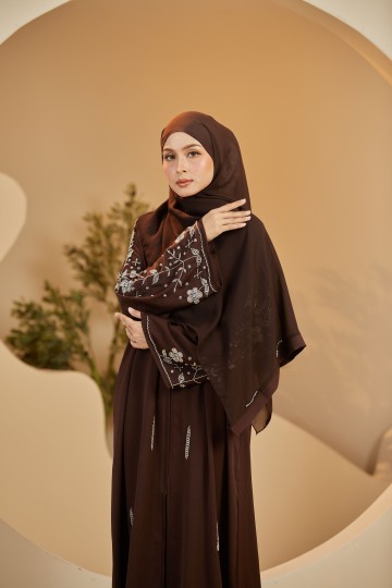 Abaya Nayla (Chocolate)