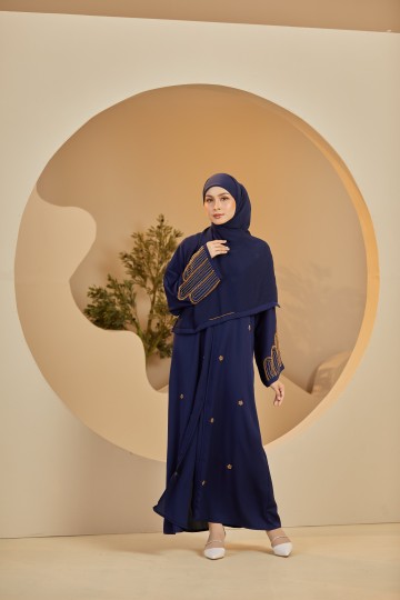 Abaya Afeeya (Blue)
