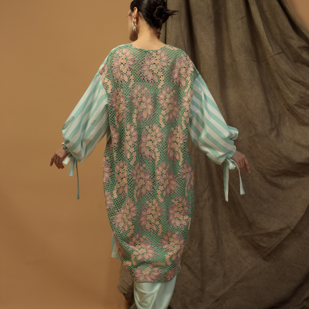 Kurung Sangkar Cinta (Mint Green) - Image 4