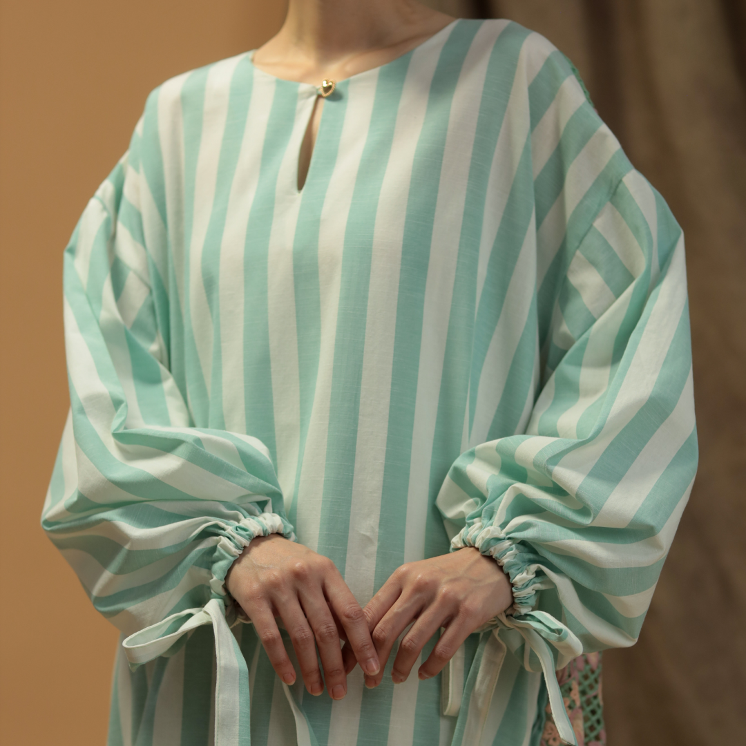 Kurung Sangkar Cinta (Mint Green) - Image 6