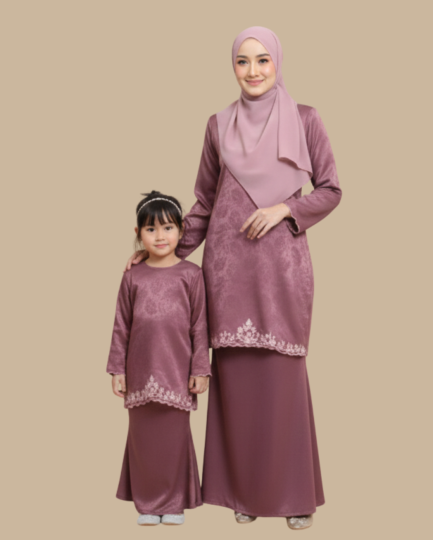 Kurung Sophy - Mauve