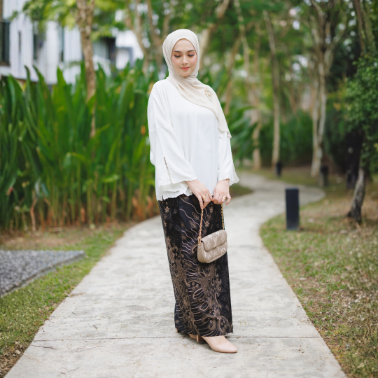 MELUR IVORY MOTIF PETAK KAIN 02