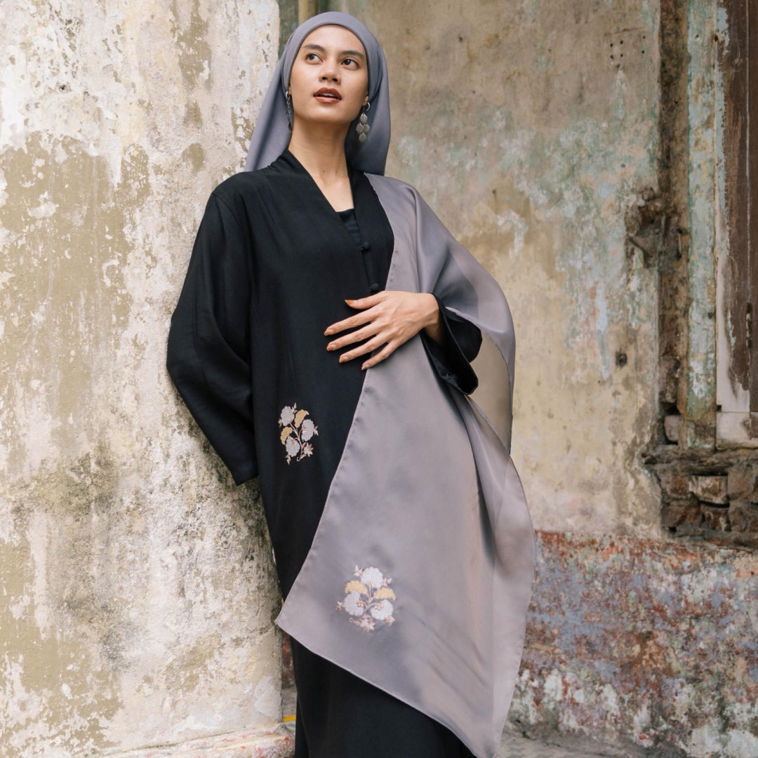 Pelaga Tunic Dress (Black) - Image 3