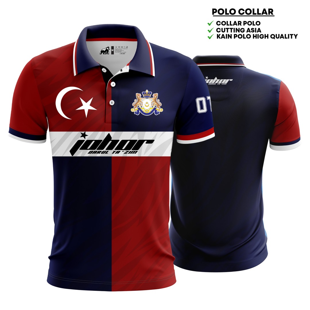 JOHOR POLO SHIRT LACOSTE 240GSM