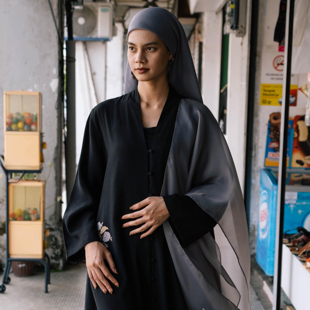 Pelaga Tunic Dress (Black) - Image 4