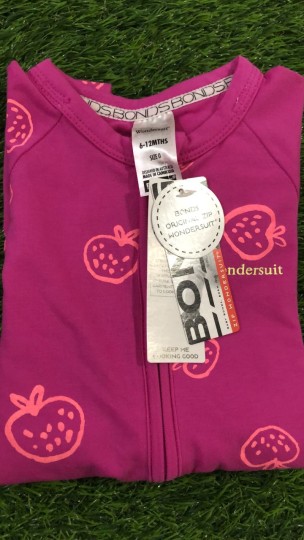 Zippy Wondersuit Strawberry