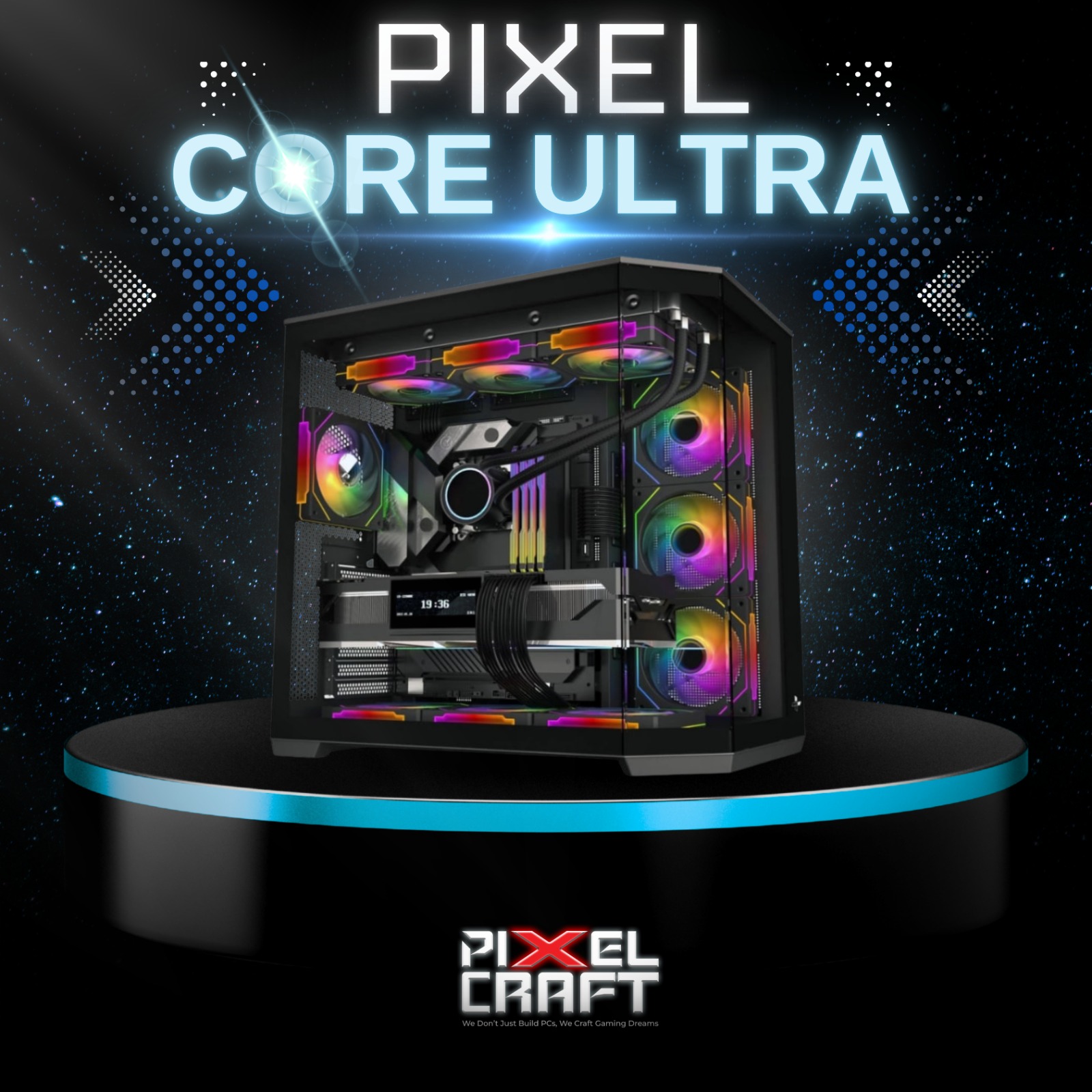 PC PIXEL CORE ULTRA (3 YEARS WARRANTY)