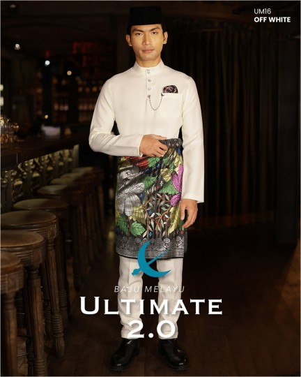 Baju Melayu Ultimate 2.0 in Off White