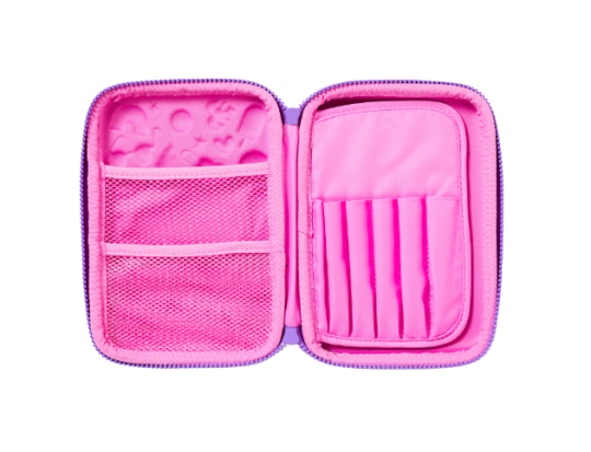Smiggle Pink Flow Hardtop Pencil Case