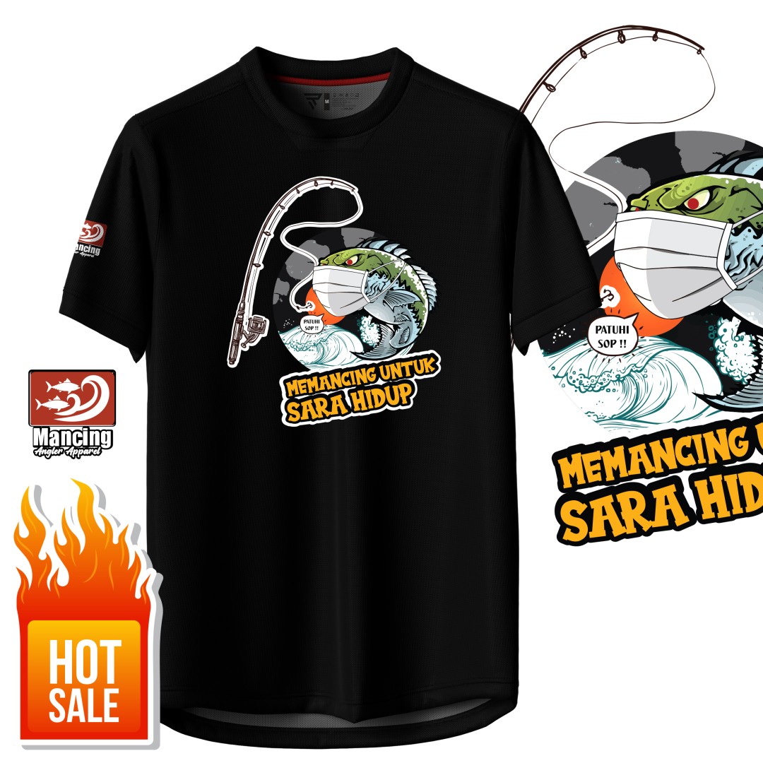 BAJU MANCING DESIGN K LENGAN PENDEK