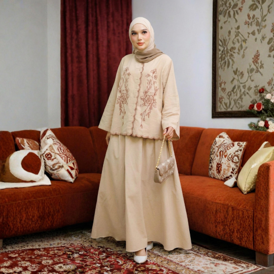 TALLIS BLOOM WARM BEIGE