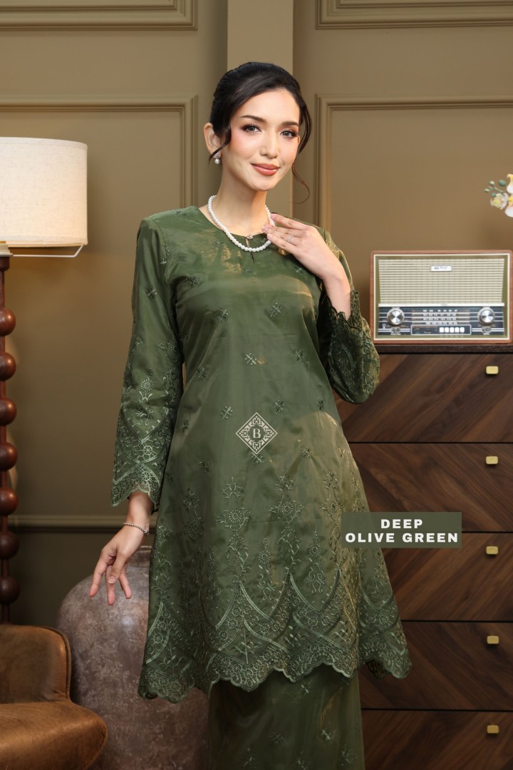 EDITH DEEP OLIVE GREEN
