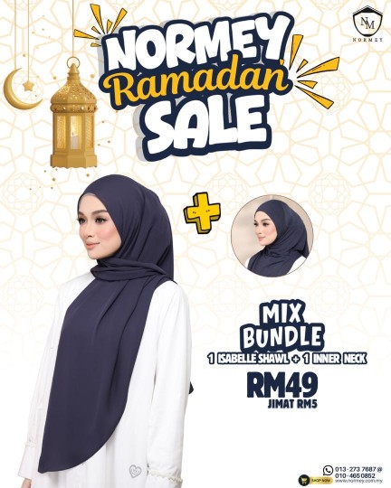 1 Innerneck + 1 Isabelle Shawl