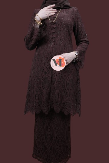 RATU (VÉRA) KEBAYA MODERN LACE RICH BROWN