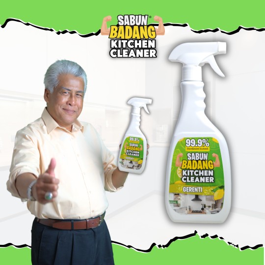 SABUN BADANG KITCHEN CLEANER - BERSIH BERSERI | LICIN | WANGI SBF