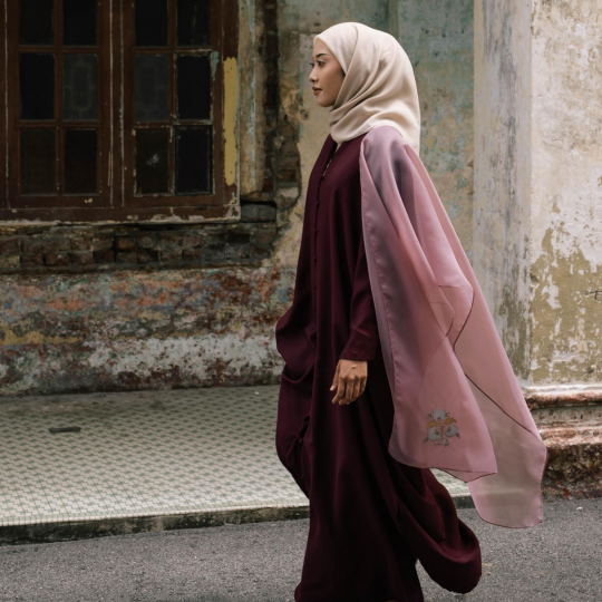 Pelaga Tunic Dress (Burgundy)