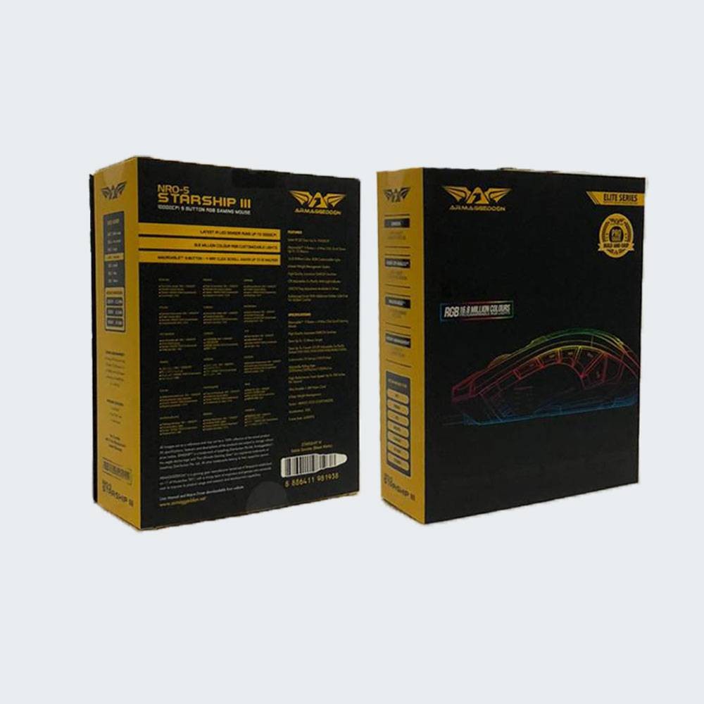 Armaggeddon STARSHIP III RGB Gaming Mouse (10000 CPI)
