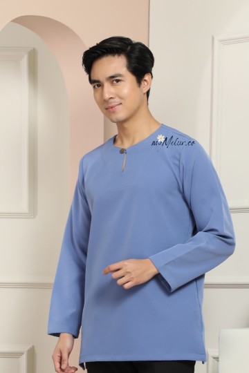 BAJU KURTA TUSKY PERIWINKLE BLUE #7