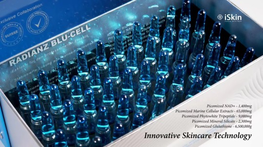 iSkin Radianz Blu Cell With NAD+ Glutathione