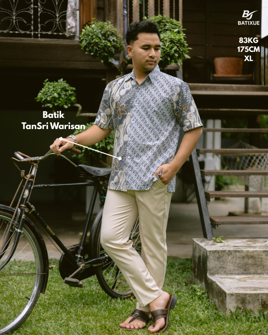 Batik Tansri Warisan - Cotton Premium Sejuk