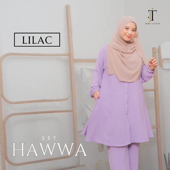( COMBO BUY 2 ) SET BAJU DAN SELUAR ANTI RENYUK PREMIUM CREPE