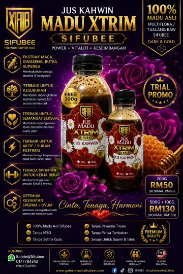 [VitalBoost!] JUS KAHWIN @ MADU XTRIM SIFUBEE