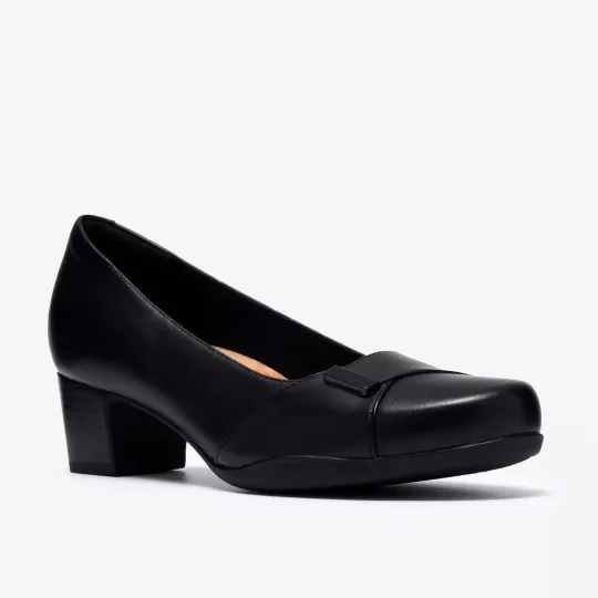 Clarks Rosalyn Belle Black Leather