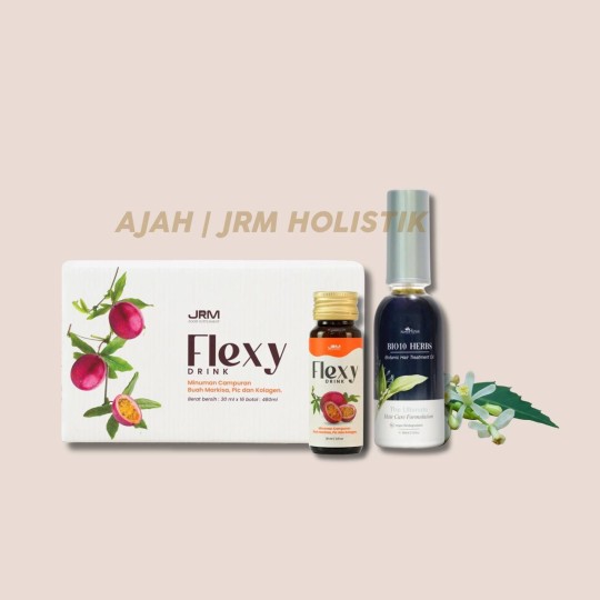 Pakej Rambut Lembat (Bio-10 Herbs + Flexy Drink)