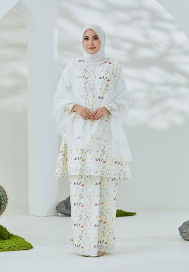 Daisy Kurung (Yellow)