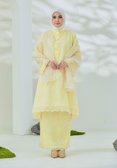 Melati Kurung (Soft Yellow)