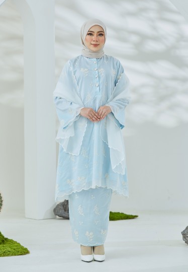 Melati Kurung (Sky Blue)