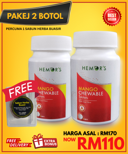 2 BOTOL -HEMORS