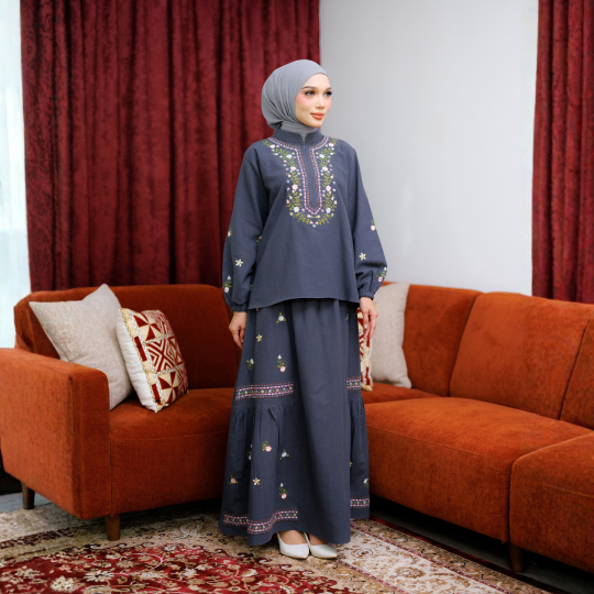 TALLIS SULAM CHARCOAL GREY