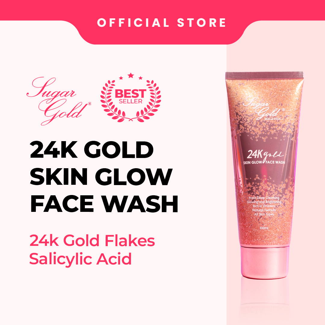 24K Gold Face Wash Sugar Gold