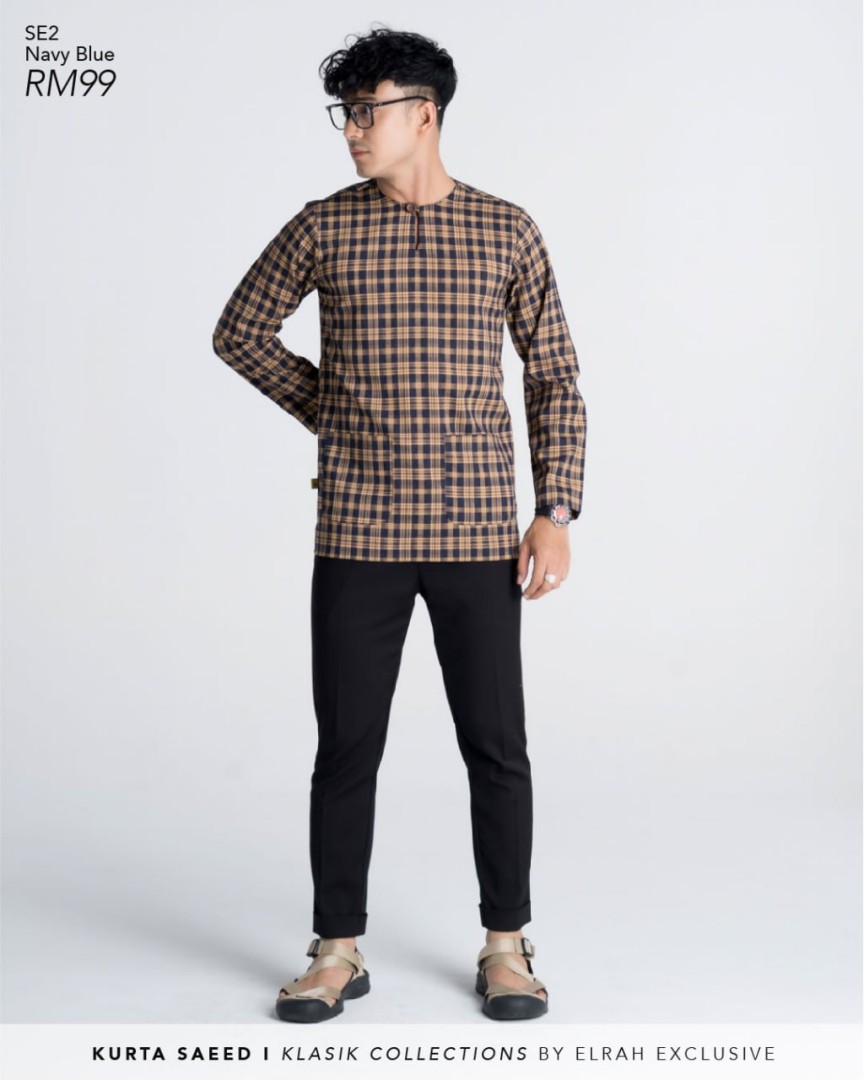 Saeed - Navy Blue