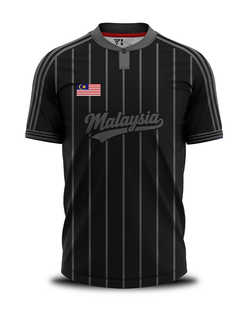 MALAYSIA RETRO HENLEY BUTANG 1 DESIGN C