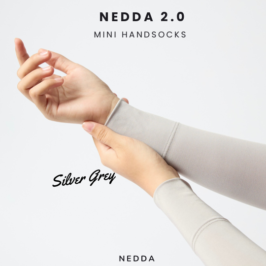 NEDDA 2.0 MINI HANDSOCKS (SILVER GREY)