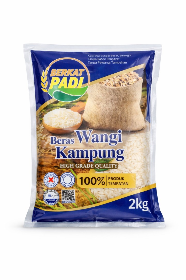 Premium Fragrant Rice 2KG (Beras Wangi Kampung)