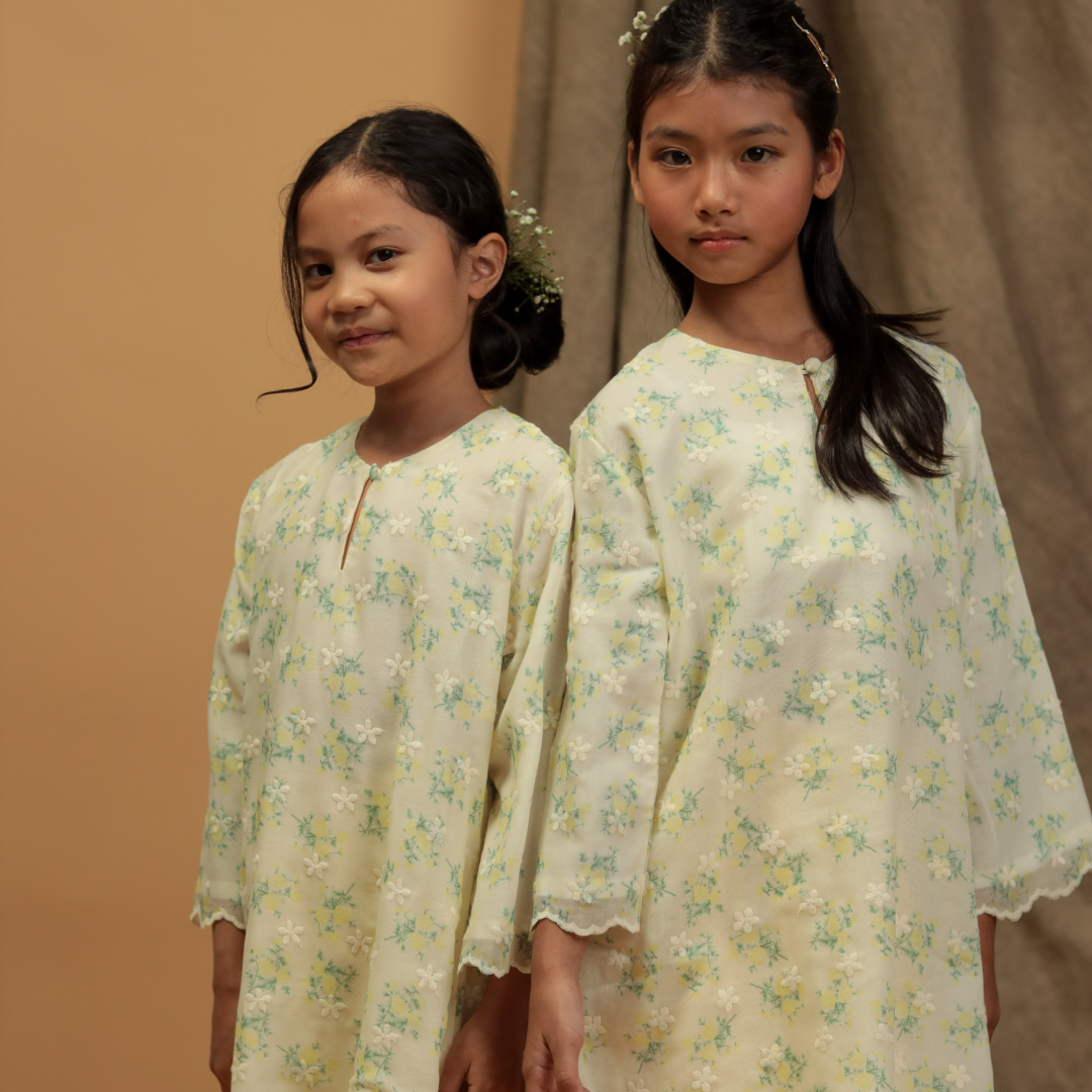 Kurung Senyum Seroja (Yellow) - Image 4