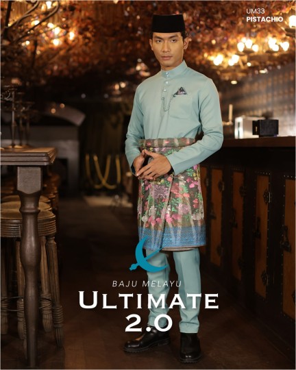 Baju Melayu Ultimate 2.0 in Pistachio