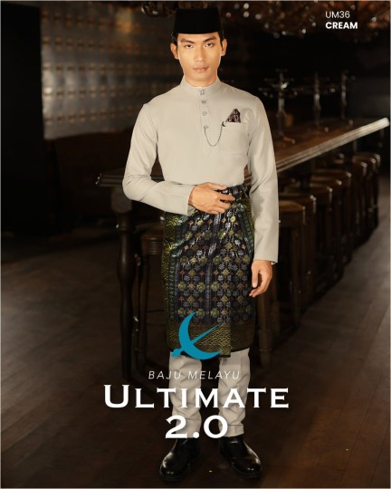 Baju Melayu Ultimate 2.0 in Cream