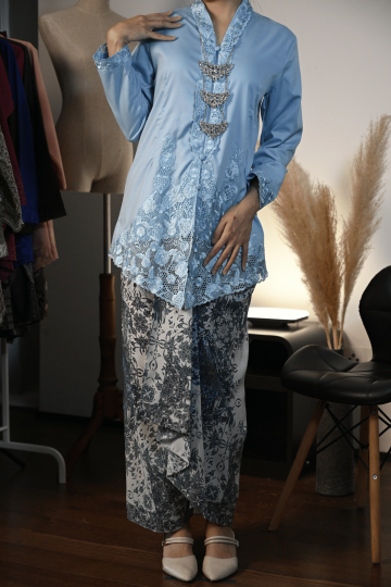 BAJU KEBAYA MAISARAH BABY BLUE