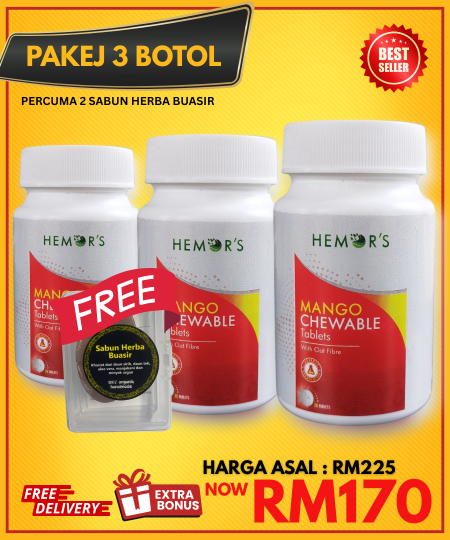 3 BOTOL - HEMORS