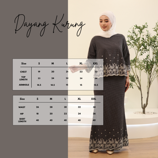 Dayang Kurung (White Chocolate)