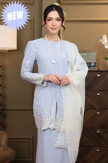 KEBARUNG SEROJA - ASH BLUE
