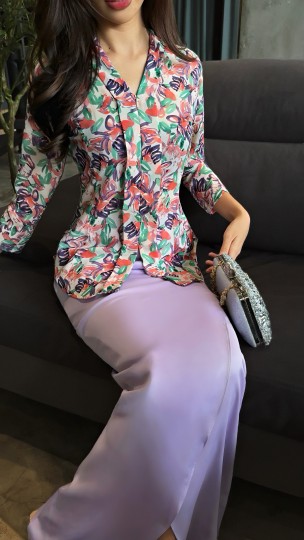 STELLA MINI KEBAYA IN MILADY VIOLETTE