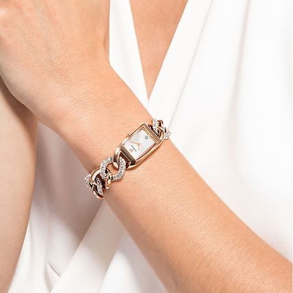 Swarovski Cocktail watch in rose gold tone For Women's